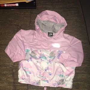 COPY - Pink 6-12M Northface windbreaker toddler g…